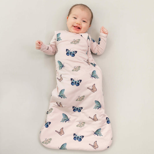 Kyte Baby Sleep Bag in Blush Butterfly 1.0