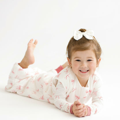 Kyte Baby Bamboo Sleep Bag Walker in Bow 1.0 TOG