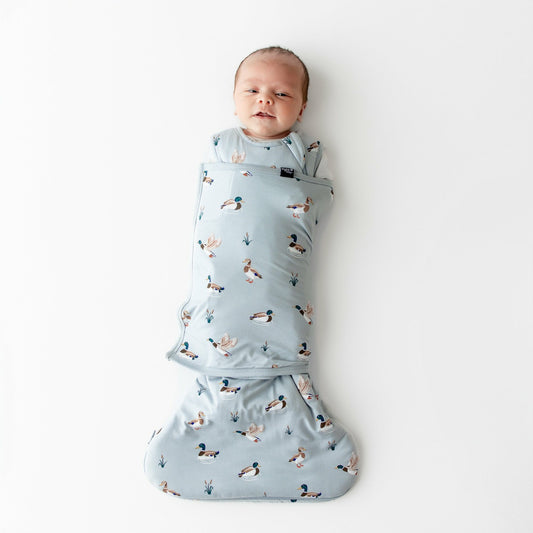 Kyte Baby Sleep Bag Swaddler in Mallard Duck 1.0
