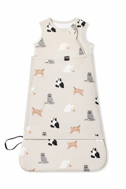 Kyte Baby Sleep Bag Swaddler in Fluffy Cat 1.0