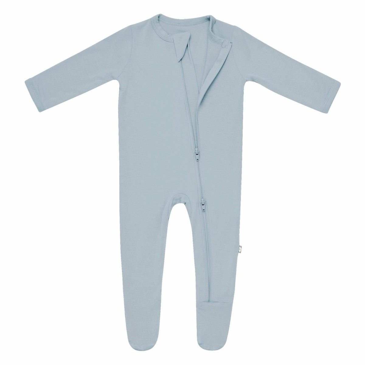 Kyte Baby Zippered Footie in Fog