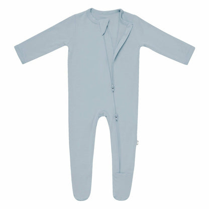 Kyte Baby Zippered Footie in Fog