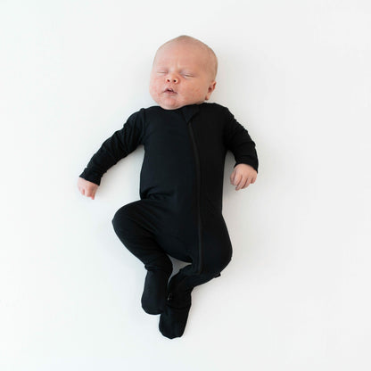 Kyte Baby Zippered Footie in Midnight
