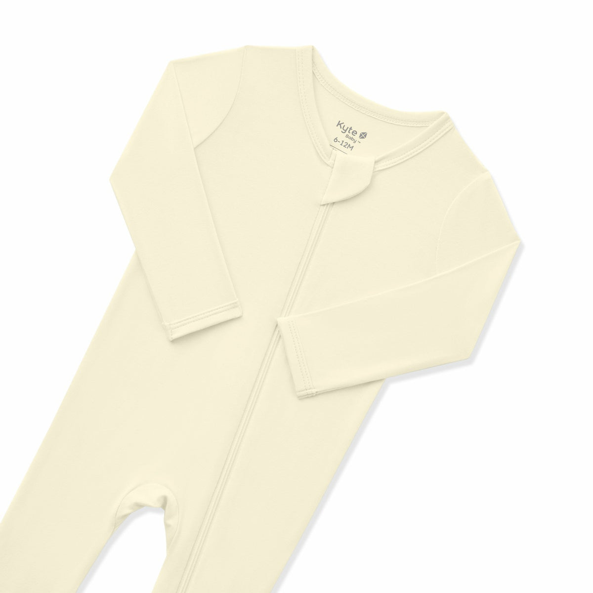 Kyte Baby Zippered Footie in Chamomile