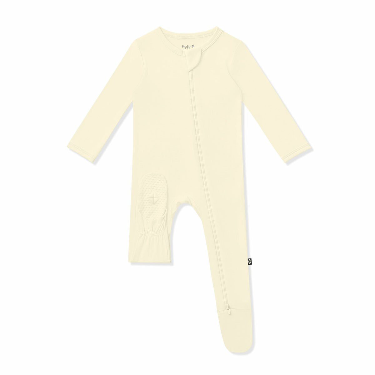 Kyte Baby Zippered Footie in Chamomile