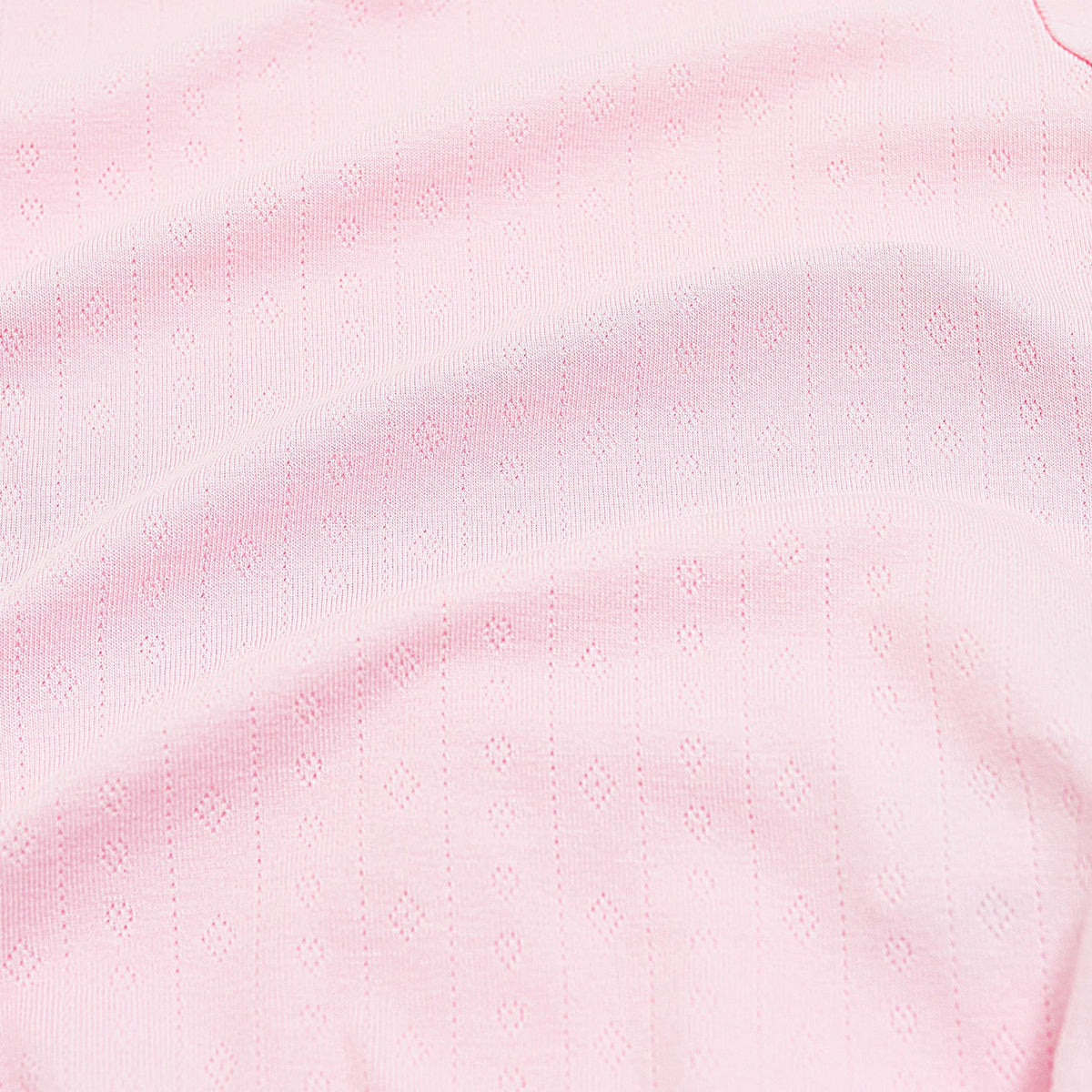 Kyte Baby Pointelle Zippered Footie in Sakura