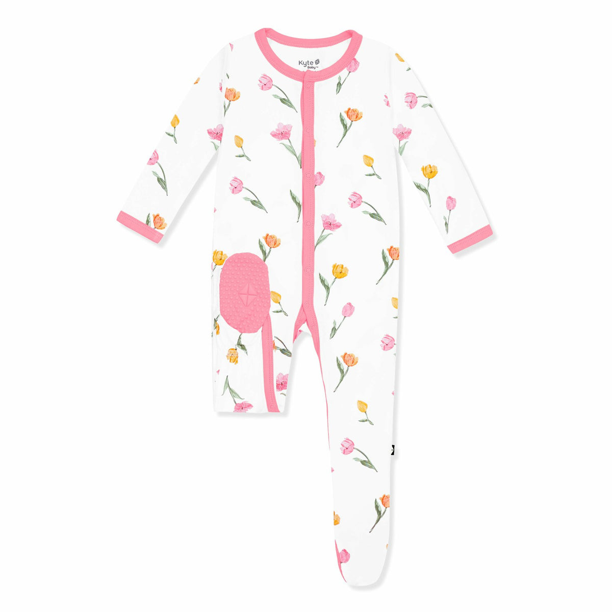 Kyte Baby Footie in Tulip
