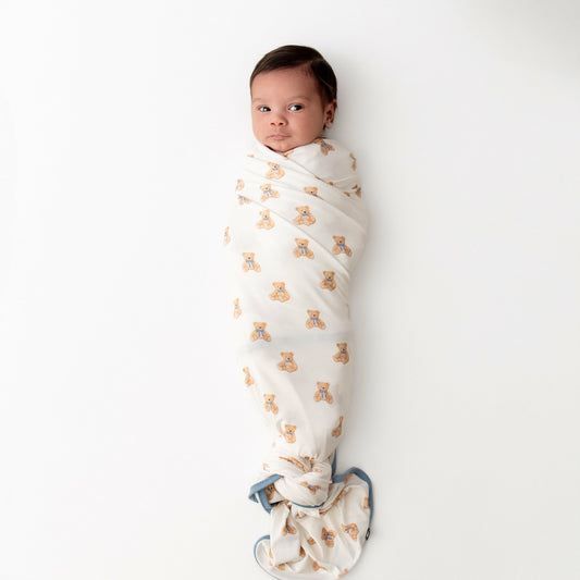 Kyte Baby Swaddle Blanket in Teddy Bear