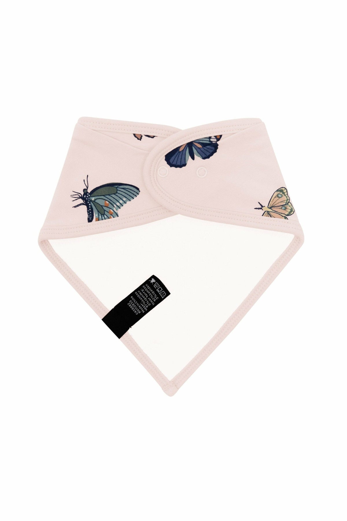 Kyte Baby Bib in Blush Butterfly