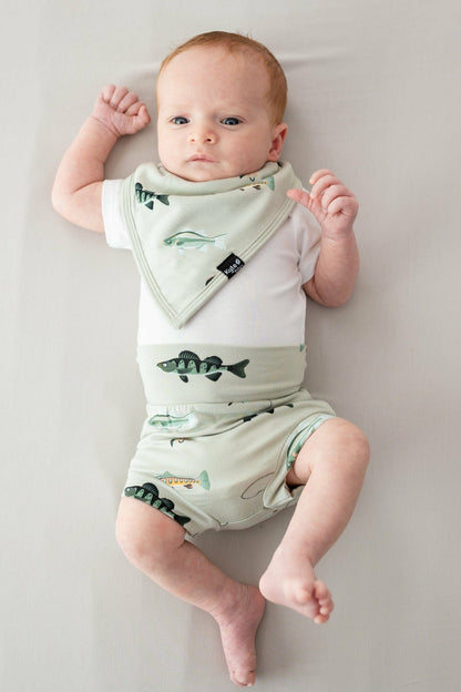 Kyte Baby Bib in Fishing