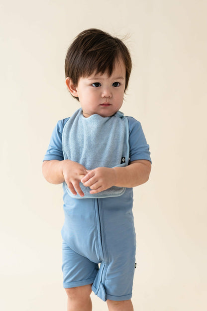 Kyte Baby Terry Pocket Bib in Fog