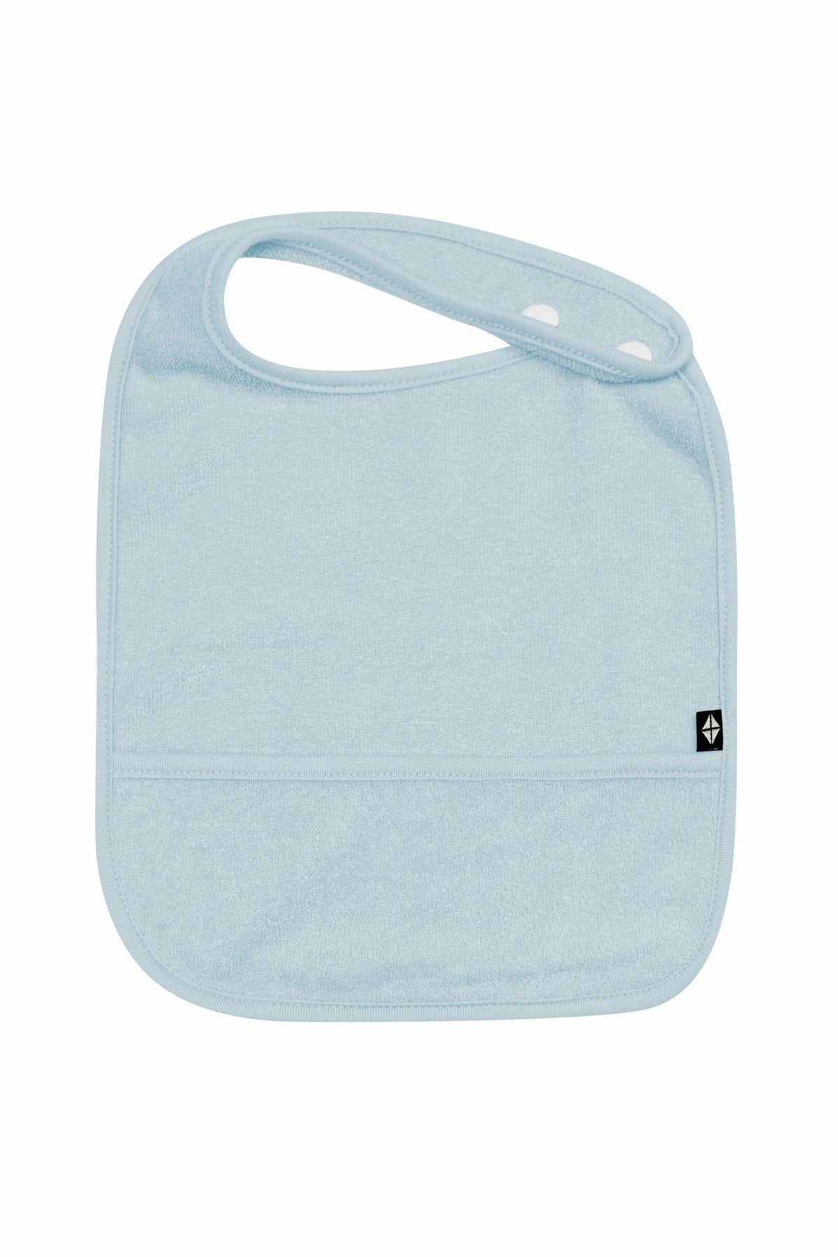 Kyte Baby Terry Pocket Bib in Fog