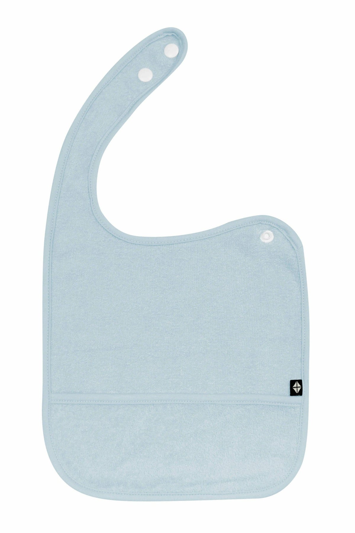 Kyte Baby Terry Pocket Bib in Fog