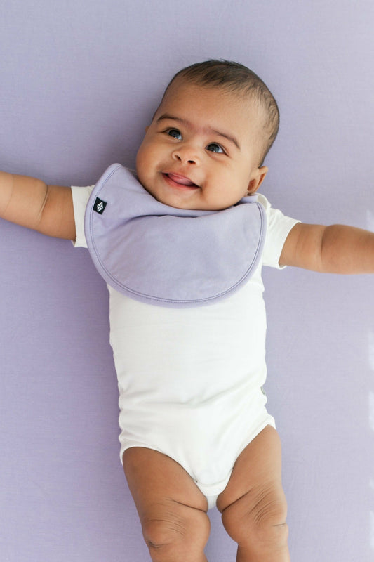 Kyte Baby Taro Purple Cushy Bib