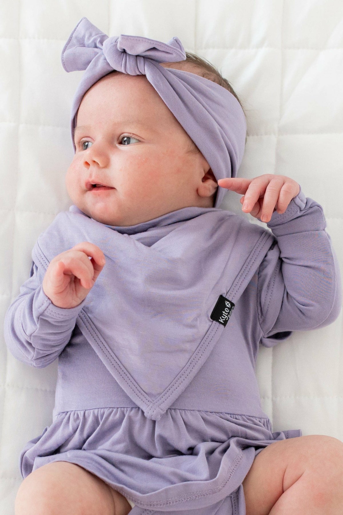 Kyte Baby Bib in Taro