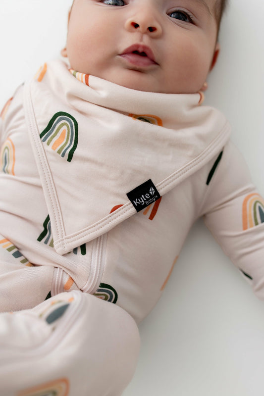 Kyte Baby Bib in Retro Rainbow