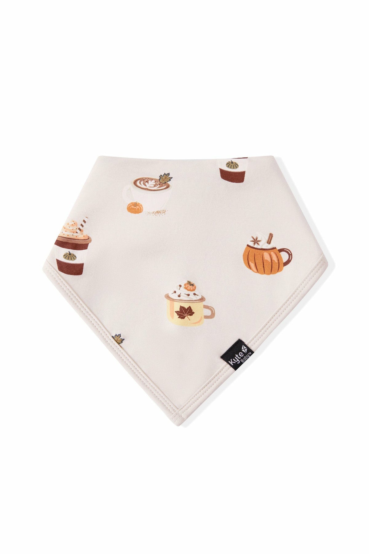 Kyte Baby Bib in Pumpkin Spice Latte