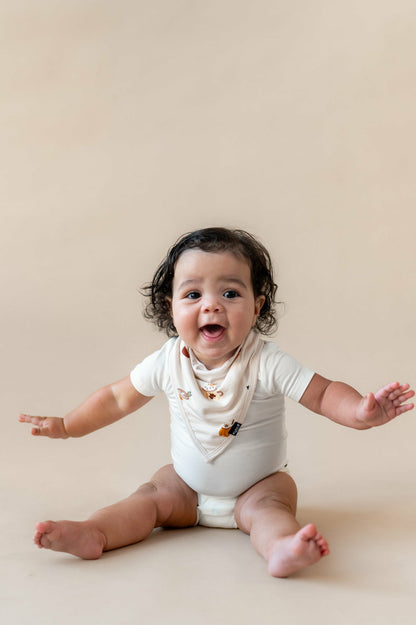 Kyte Baby Bib in Pumpkin Spice Latte