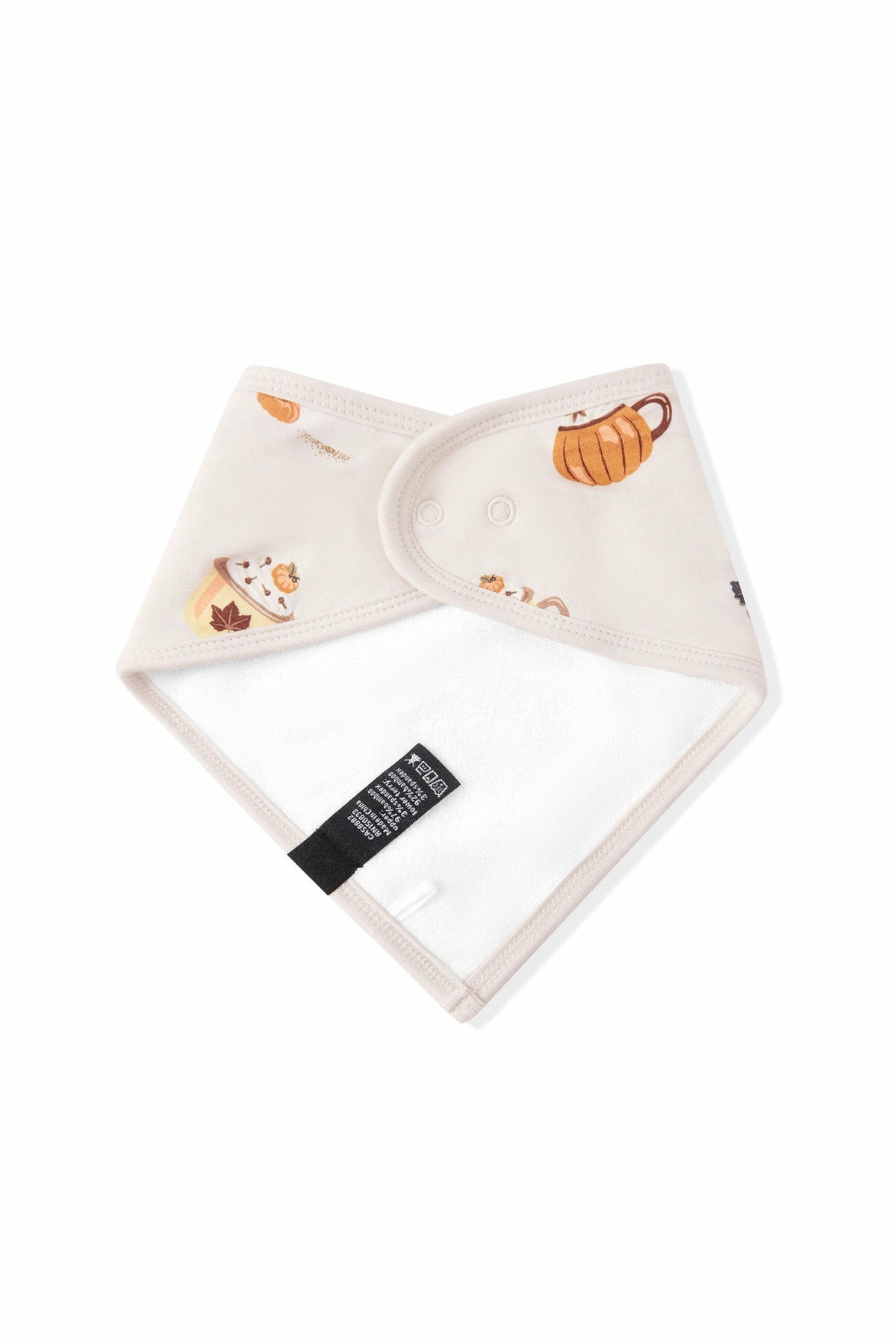 Kyte Baby Bib in Pumpkin Spice Latte