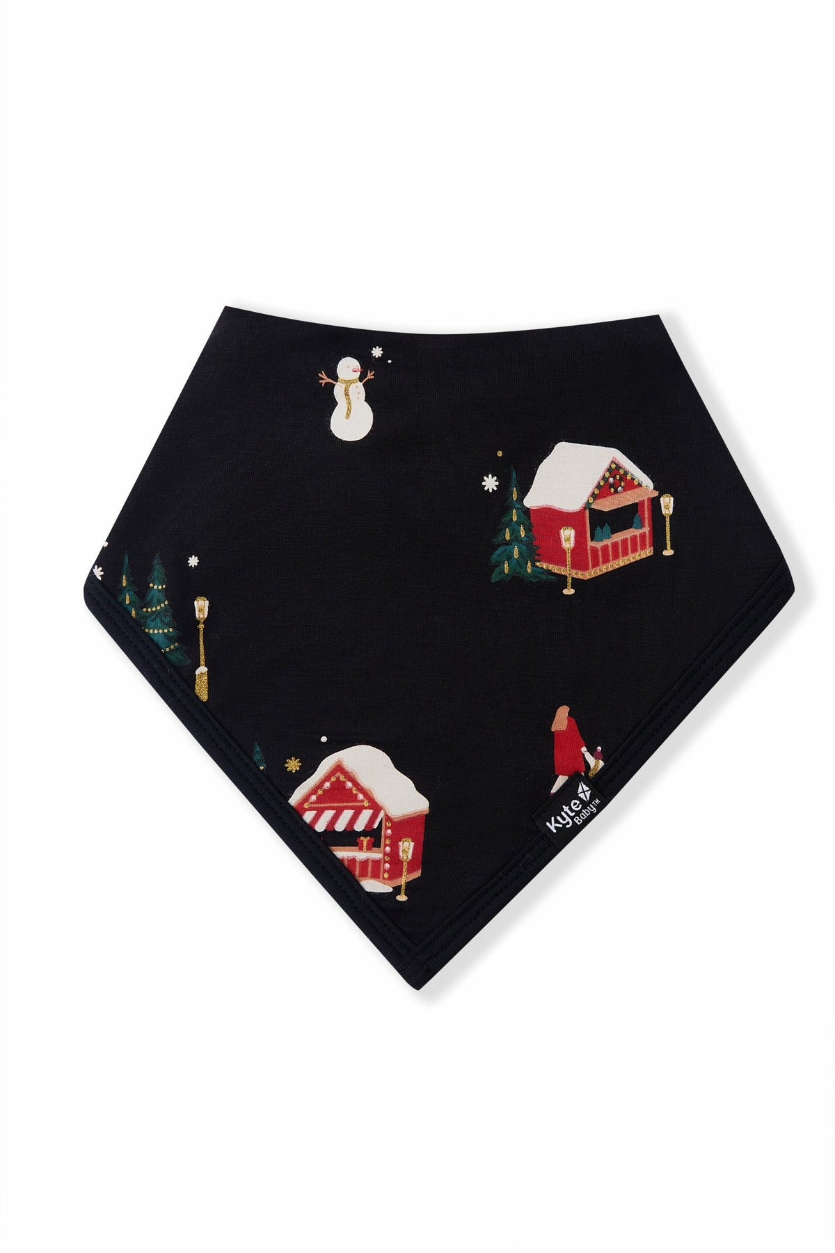 Kyte Baby Bib in Winter Wonderland
