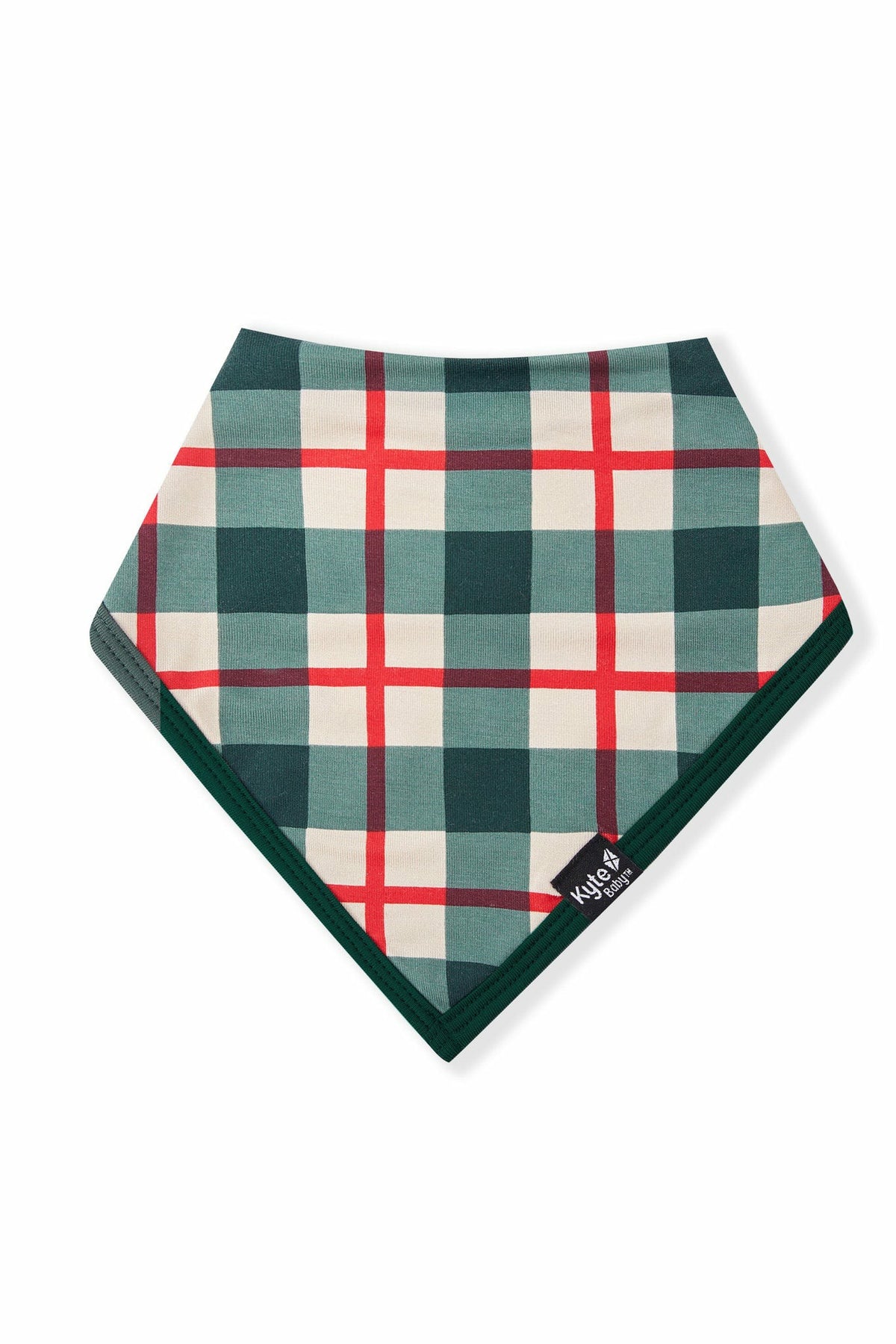 Kyte Baby Bib in Holiday Plaid