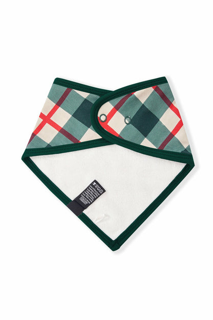 Kyte Baby Bib in Holiday Plaid