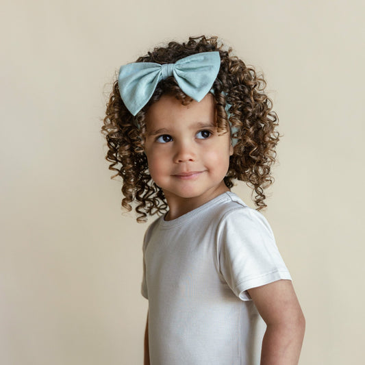 Kyte Baby Bow Headband in Sage