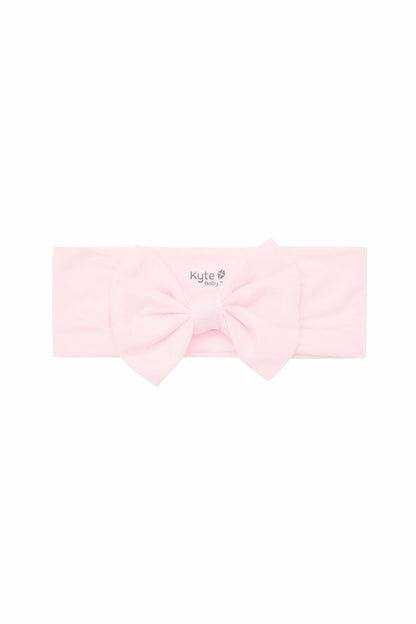 Kyte Baby Bow Headband in Sakura