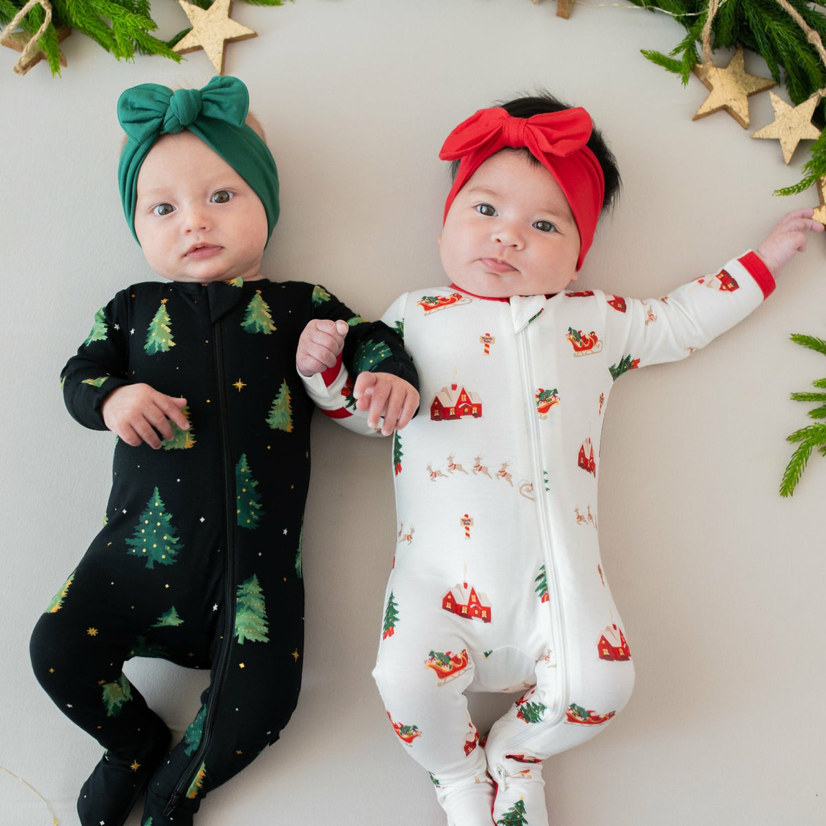 Kyte Baby Bow Headband in Cardinal