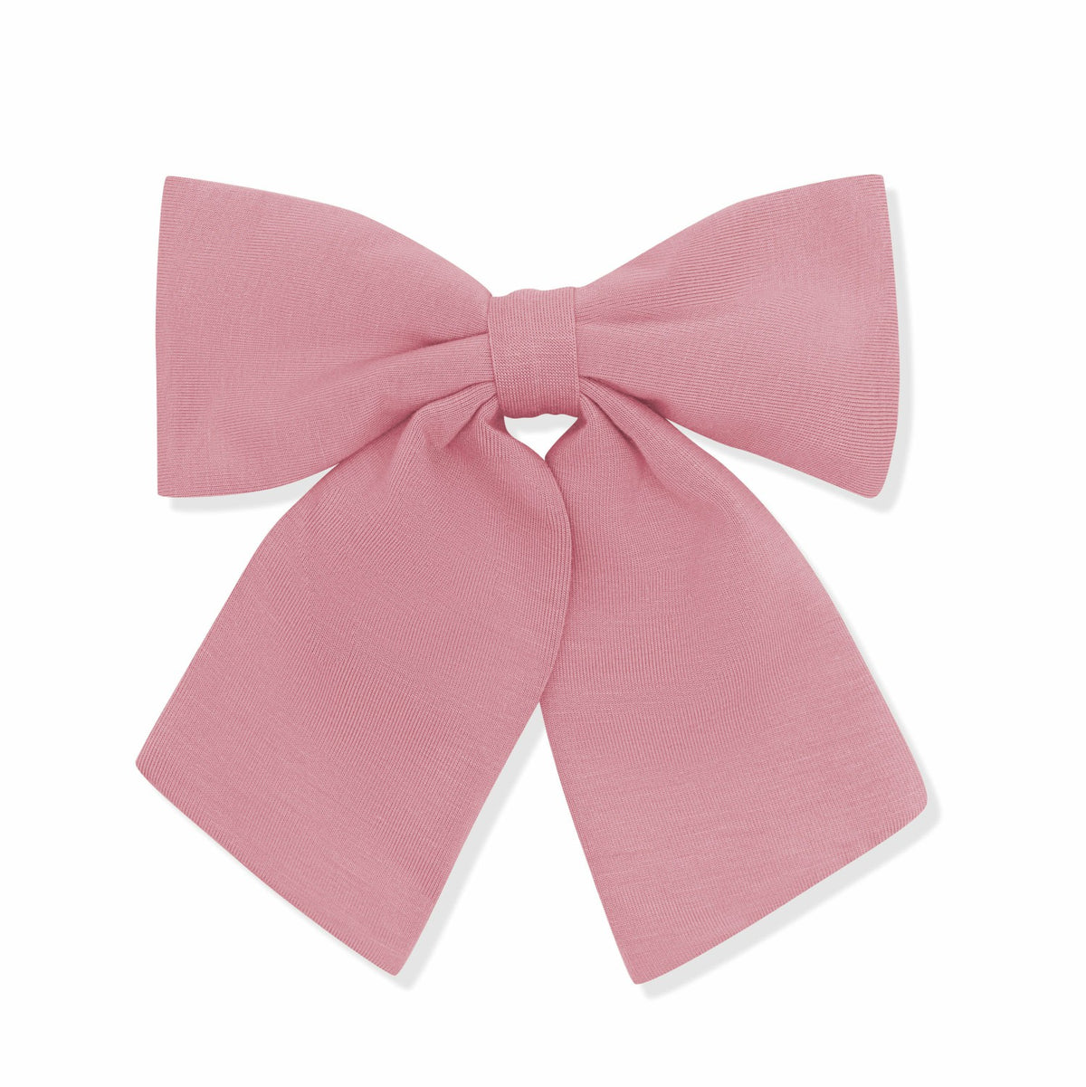 Kyte Baby Large Alligator Clip Bow in Apple Blossom