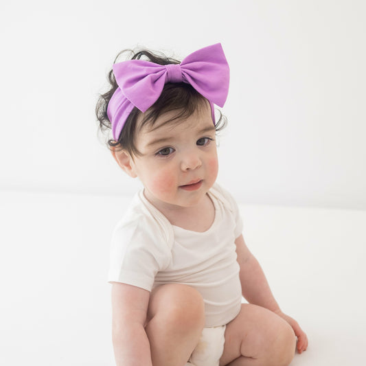 Kyte Baby Bow Headband in Poi
