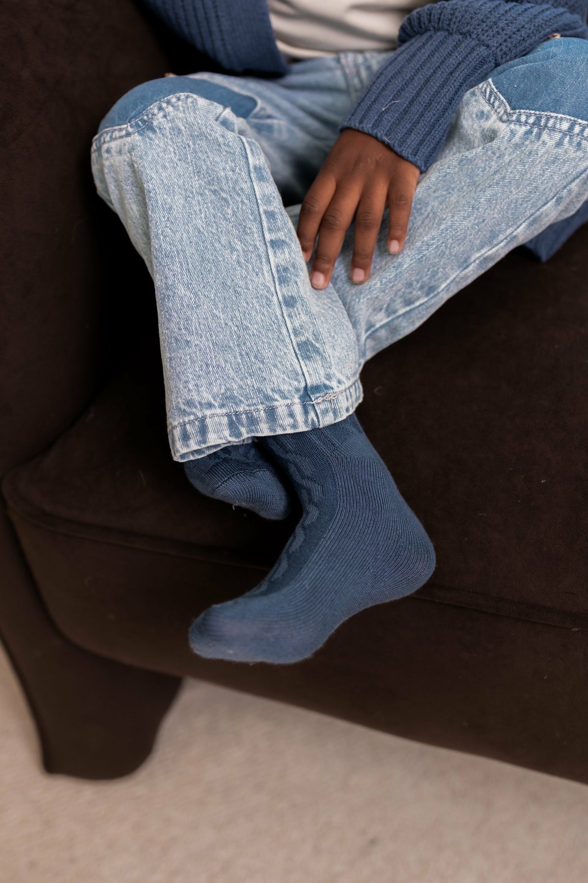 Kyte Baby Knee High Socks in Oxford