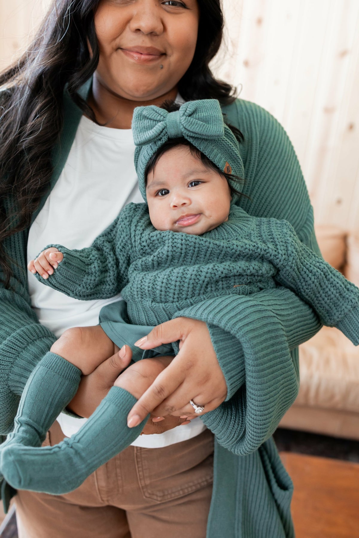 Kyte Baby Knee High Socks in Pine