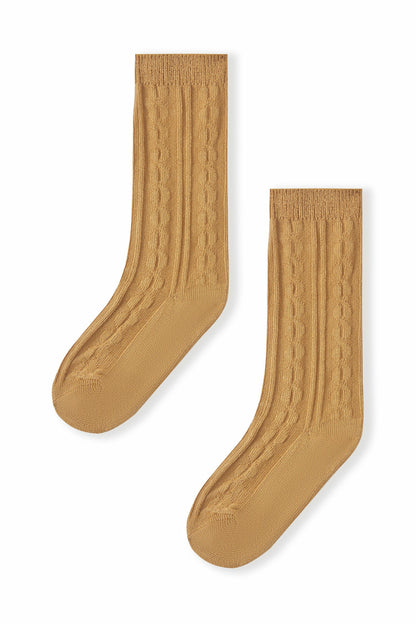 Kyte Baby Knee High Socks in Ochre