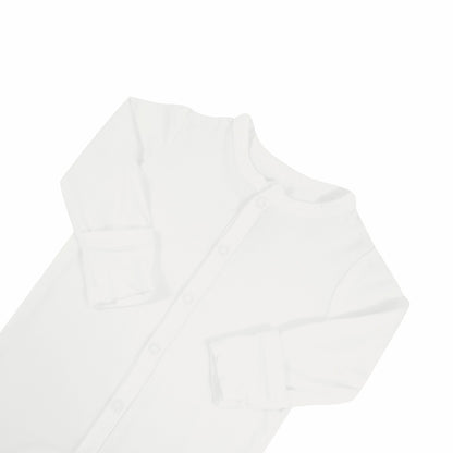 Kyte Baby Snap Romper in Cloud