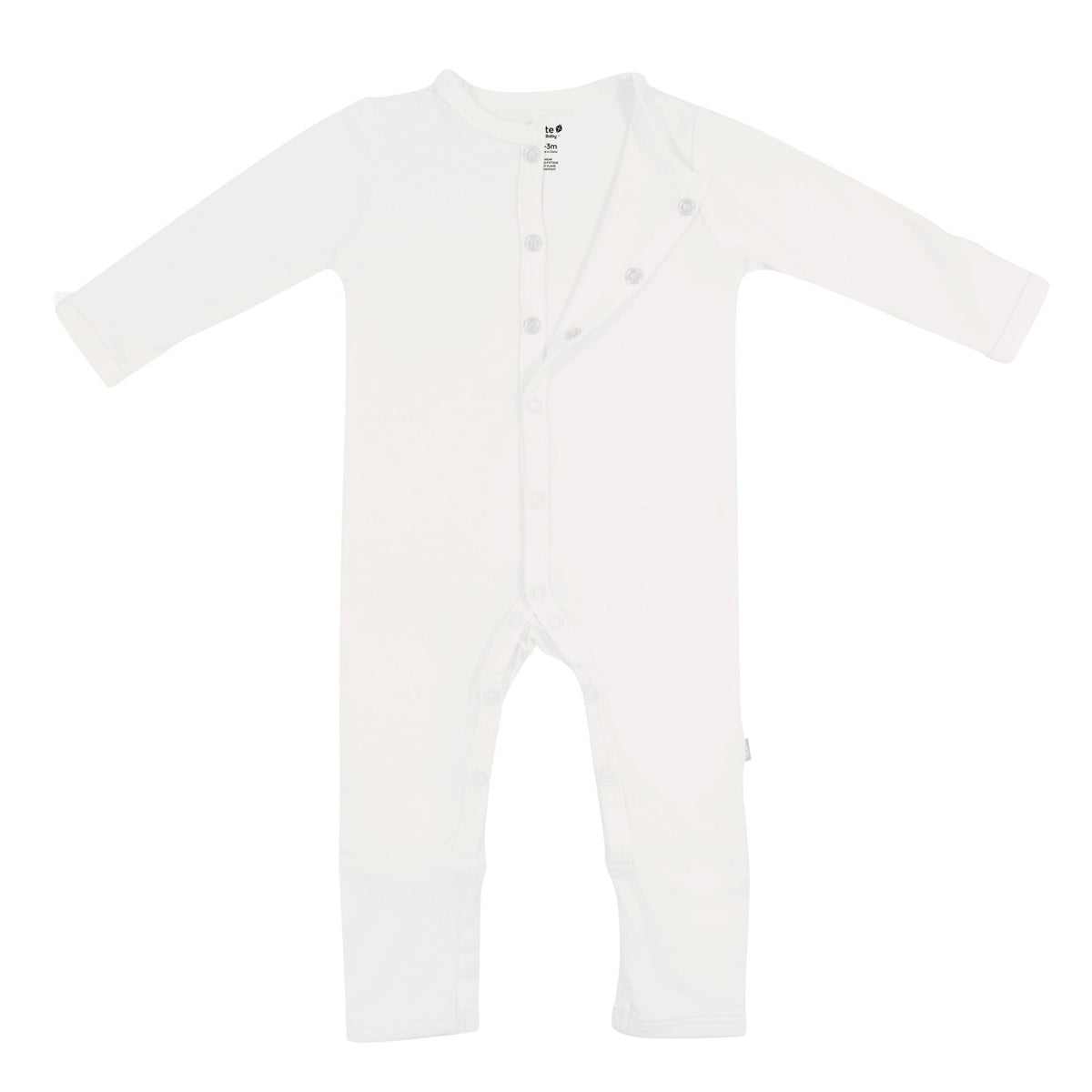 Kyte Baby Snap Romper in Cloud