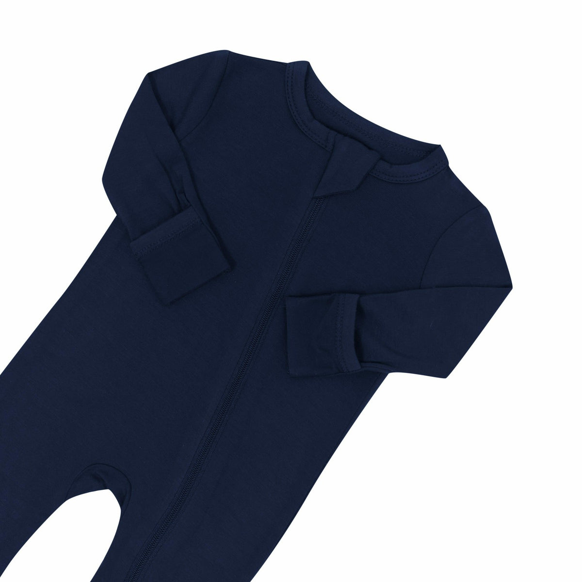 Kyte Baby Zippered Romper in Navy
