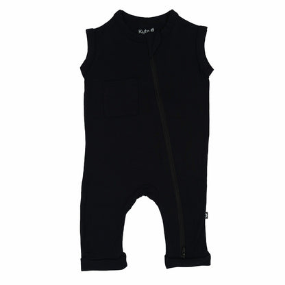 Kyte Baby Zippered Sleeveless Romper Midnight