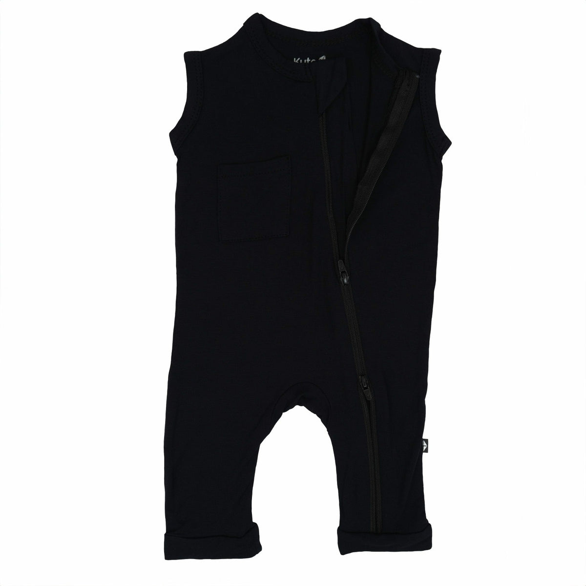 Kyte Baby Zippered Sleeveless Romper Midnight