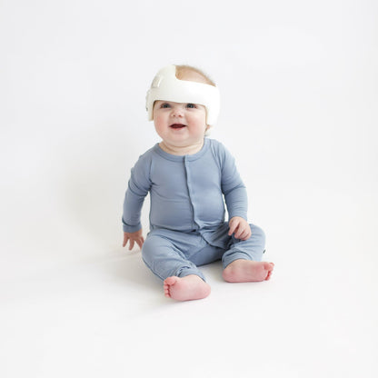 Kyte Baby Snap Romper in Slate