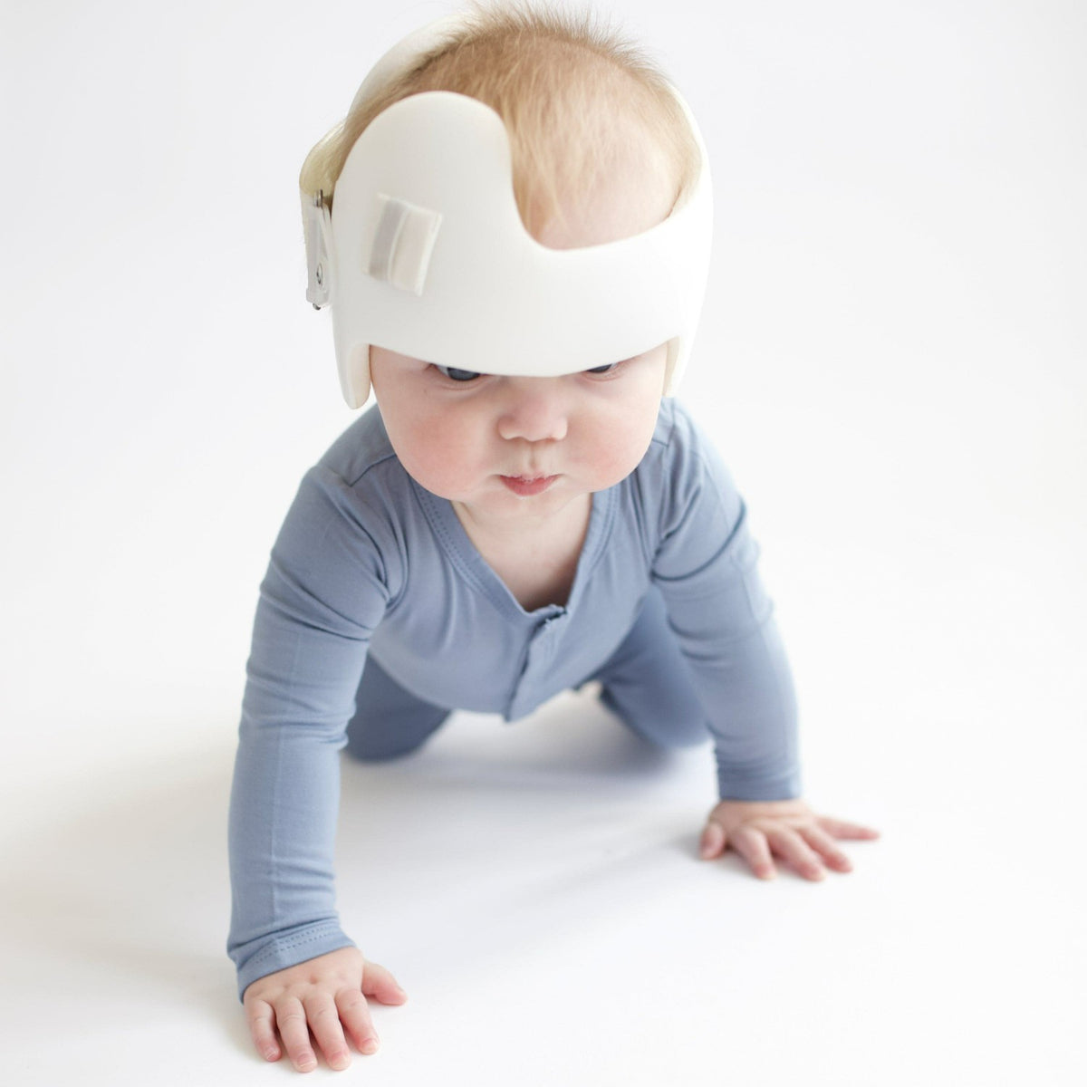 Kyte Baby Snap Romper in Slate
