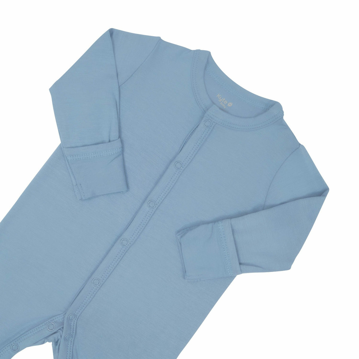 Kyte Baby Snap Romper in Slate