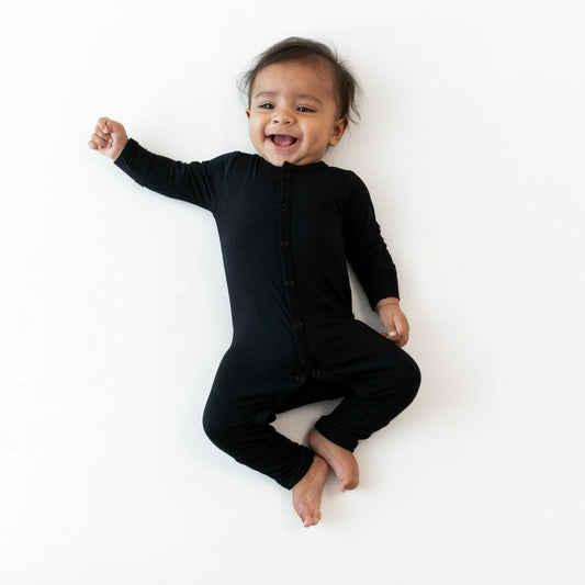 Kyte Baby Snap Romper in Midnight
