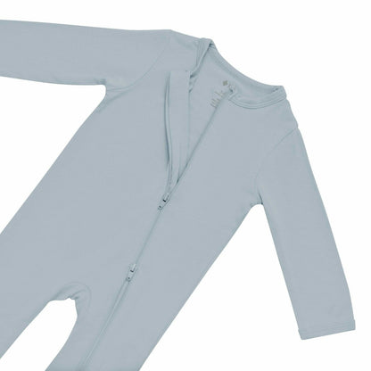 Kyte Baby Zippered Romper in Fog