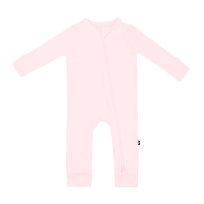Kyte Baby Zippered Romper in Sakura