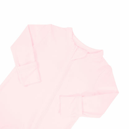Kyte Baby Zippered Romper in Sakura