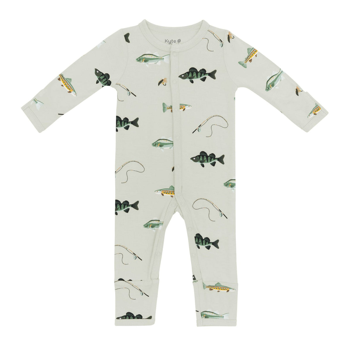 Kyte Baby Romper in Fishing