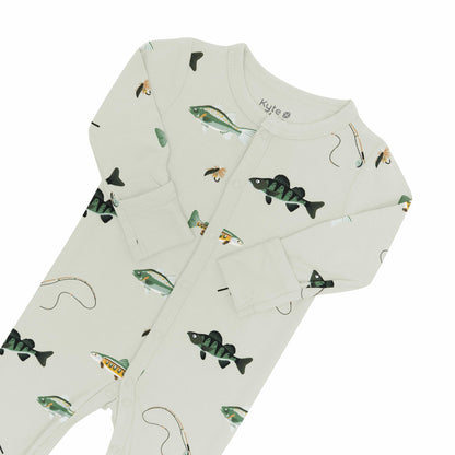Kyte Baby Romper in Fishing