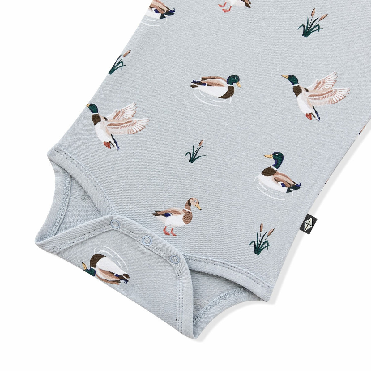 Kyte Baby Bodysuit in Mallard Duck