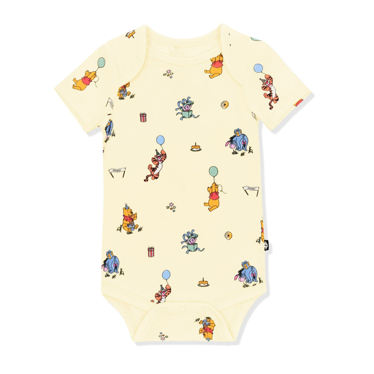 Kyte Baby Bodysuit in Winnie the Pooh Celebration